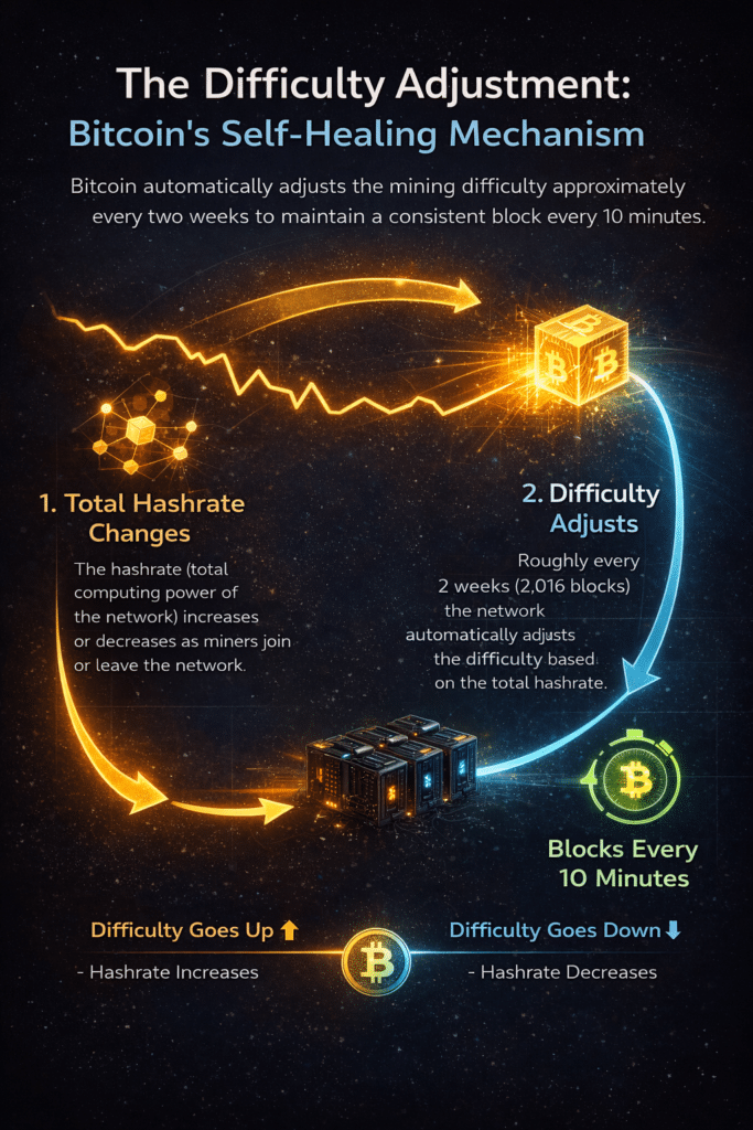 Bitcoin mining difficulty adjustment during 2022 bear market